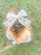 Daisy Lace Bow Clip