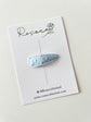 Blue Dotty Snap Clip