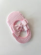 Baby Pink Ballerina Lace Bow Socks