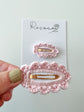 Baby Pink Crochet Clip