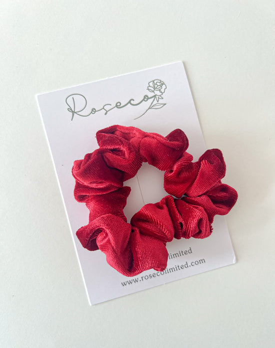 Red Velvet Scrunchie