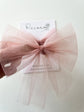 Tulle Bow- Rose Pink