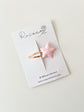 Pink Glitter Star Snap Clip