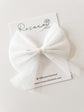 Tulle Bow- White