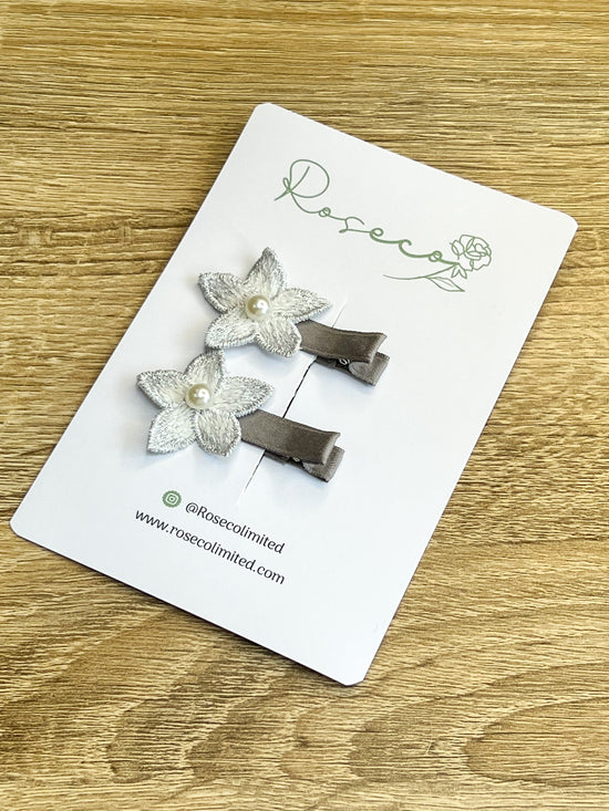 Pearl Soft Back Hair Clips