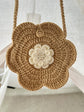 Handmade Crochet Flower Bag